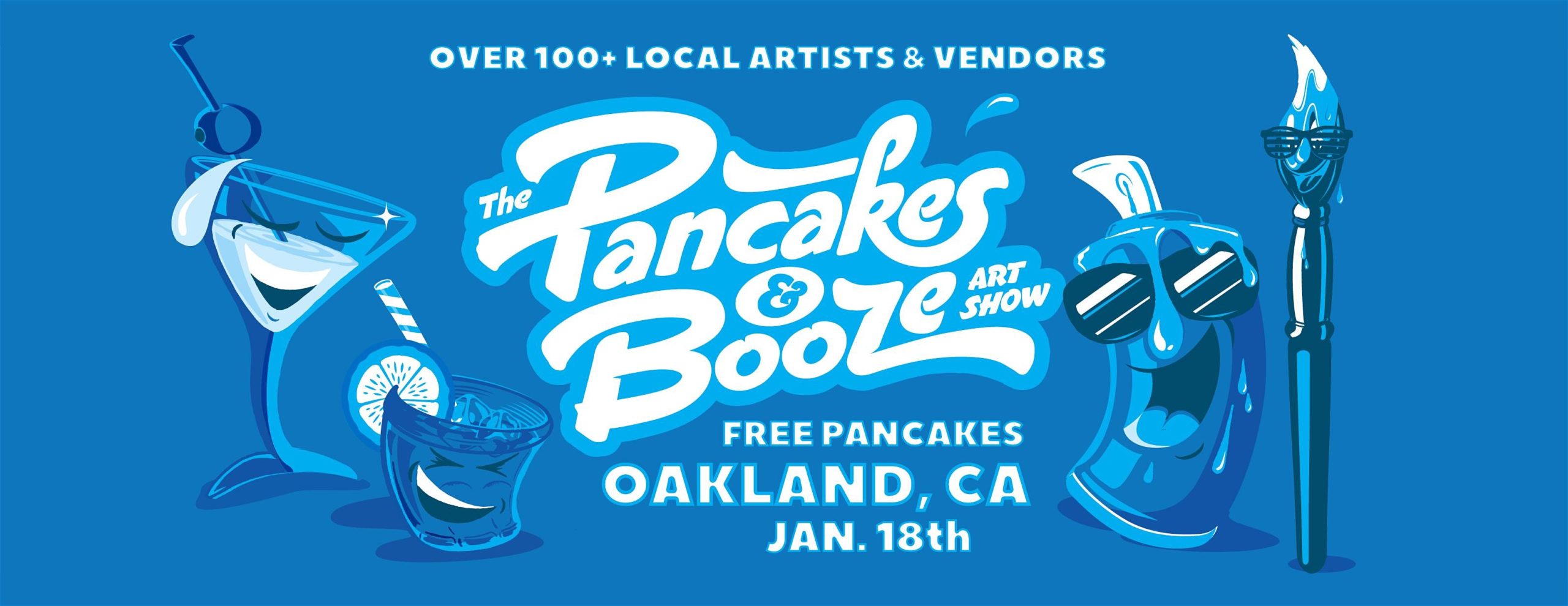 The Oakland Pancakes Booze Art Show The Art Fair Gallery