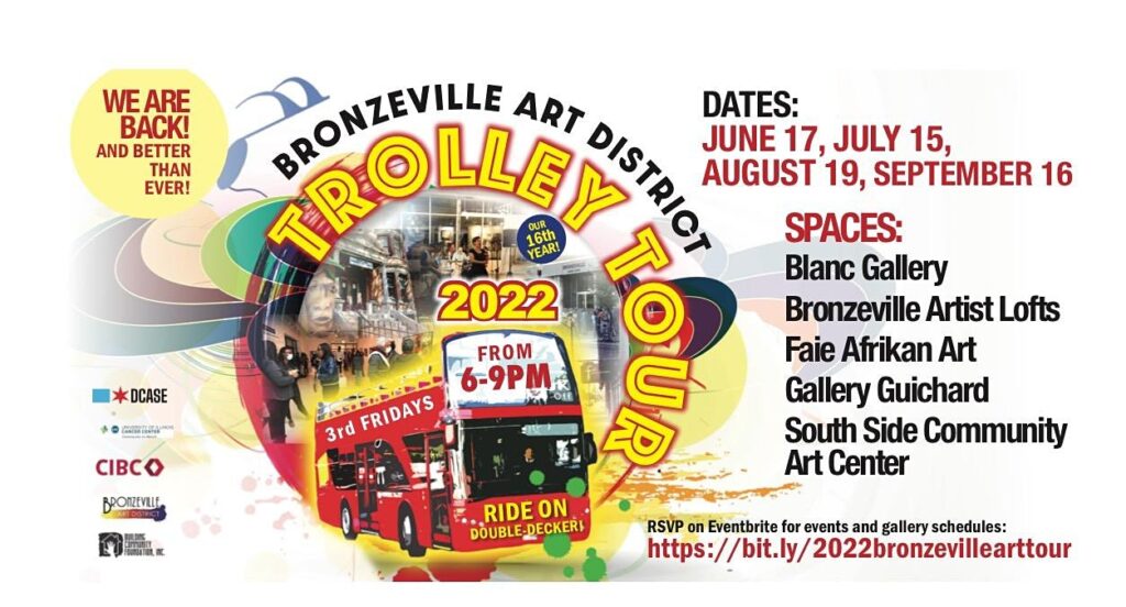 Bronzeville Art District Art Tour 2022! The Art Fair Gallery