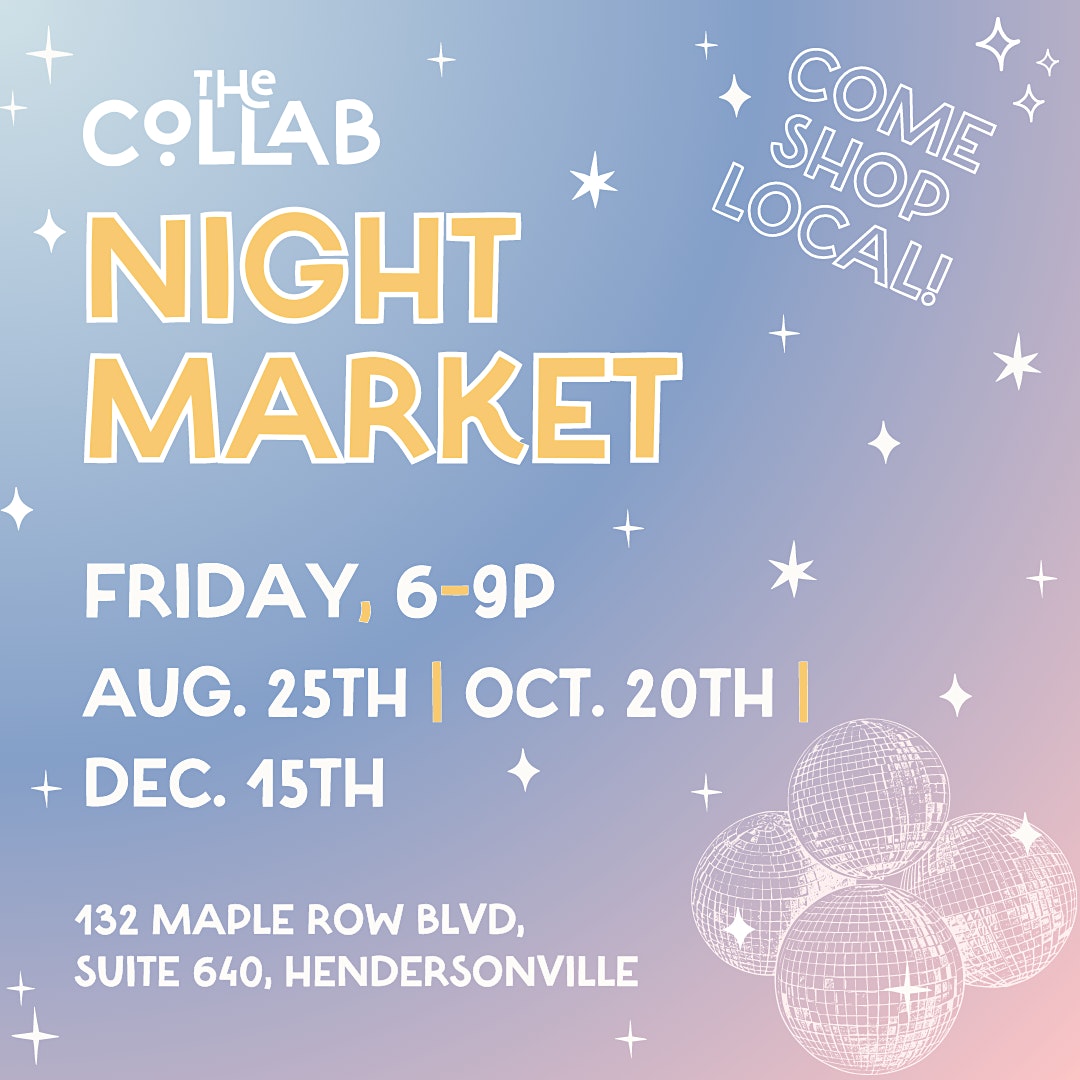 The Collab Night Market - The Art Fair Gallery