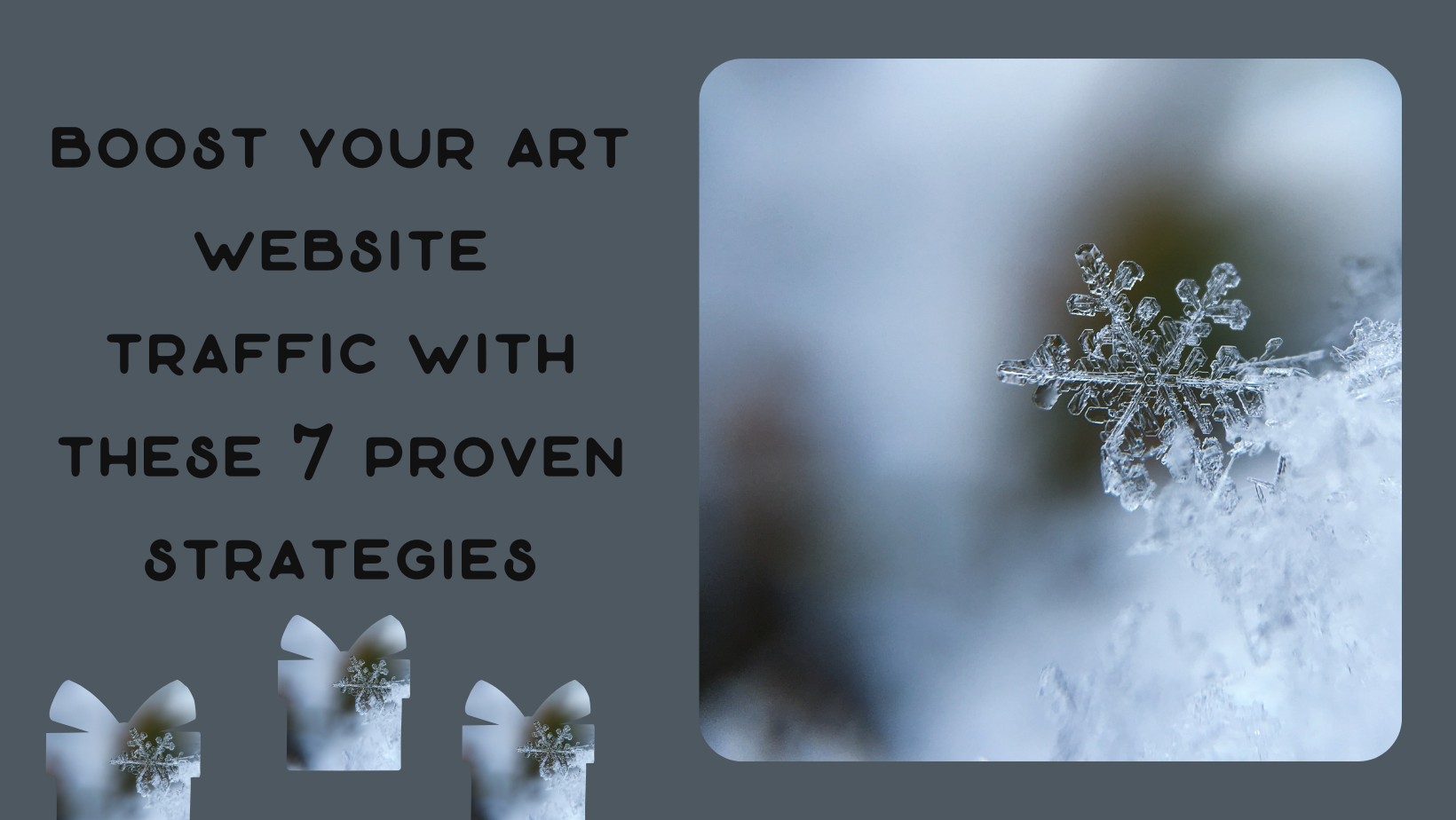 Boost Your Art Website Traffic With These 7 Proven Strategies